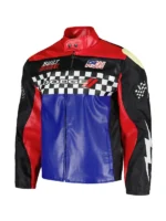 Dodge Unisex Motorcycle Leather Jacket