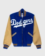 1951 Brooklyn Dodgers Blue Varsity Wool Jacket