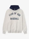 Fear of God Essentials MLB Grey Sport Hoodie