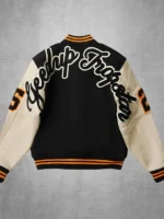 Geedup x Trapstar Letterman Black Varsity Jacket