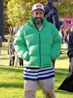 Happy Gilmore 2 Adam Sandler Puffer Jacket Green