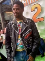 Kid Cudi Black Studded Biker Jacket
