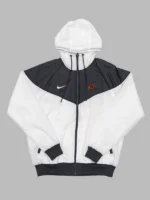 Caitlin Clark Indiana Fever White Grey Windrunner Jacket - Image 4