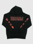 Stranger Things Indiana Fever Parallel Black Hoodie