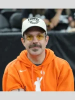 Jason Sudeikis Nike WNBA Orange Hoodie