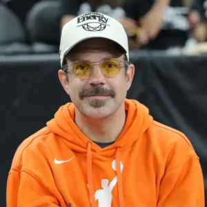 Jason Sudeikis Nike WNBA Orange Hoodie