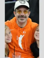 Jason Sudeikis Nike WNBA Orange Hoodie - Image 2