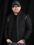 Tron Ares Joachim Ronning Black Bomber Wool Jacket