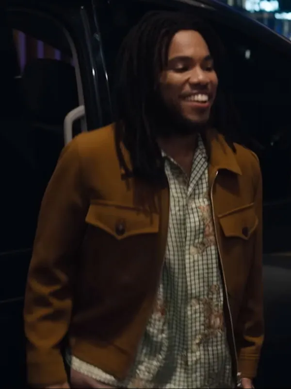 Anderson Paak K-Pops Brown Suede Jacket Anderson Paak K-Pops Brown Suede Jacket