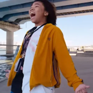 K-Pops Tae Young Orange Jacket