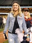 Kate Upton Verlander Blue Denim Jacket
