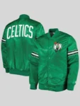 Kelly Green Boston Celtics Starter Varsity Jacket