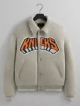 Kith New York Knicks Wings Wool Coaches Grey Jacket