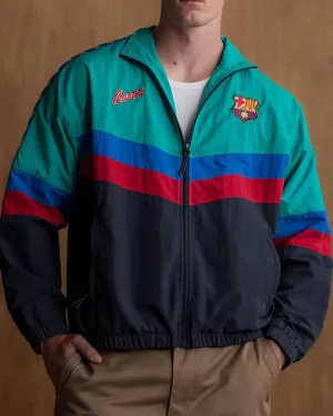 LaLiga 2025 FC Barcelona Vintage Retro Jacket Classic Fan Style LaLiga 2025 FC Barcelona Vintage Retro Jacket Classic Fan Style
