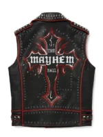 Lady Gaga Mayhem Ball Black Studded Vest - Image 3