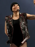 Lady Gaga Mayhem Ball Black Studded Vest