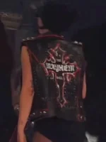 Lady Gaga Mayhem Ball Black Studded Vest