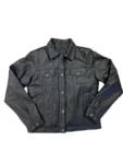 Rodeo Vegas Black Leather Jacket 2025