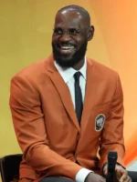 LeBron James Hall of Fame Orange Suit Jacket
