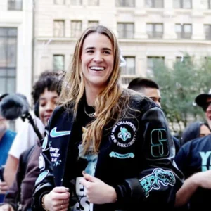 Sabrina Ionescu Liberty Championship Black Varsity Jacket
