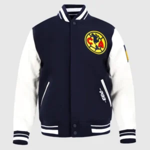 Liga MX Club America Stadium Wool Varsity Jacket