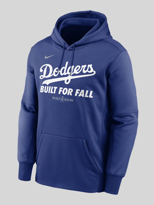LA Dodgers 2025 Postseason Blue Pullover Hoodie LA Dodgers 2025 Postseason Blue Pullover Hoodie