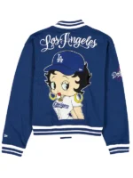 Los Angeles Dodgers x Bella Doña Betty Boop Varsity Jacket