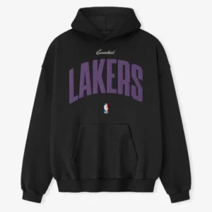 Los Angeles Lakers Fear of God Black 90’s Hoodie