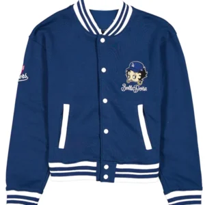 Los Angeles Dodgers x Bella Doña Betty Boop Varsity Jacket
