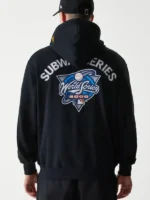 MLB Subway Series Black Zip Front Hoodie