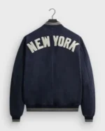 MLB New York Yankees Suede Porter Bomber Jacket
