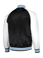 MLS Charlotte FC Black Satin Varsity Jacket