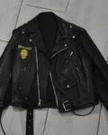 Megadeth Band Black Leather Biker Jacket Men’s Rock Coat