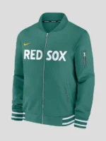 Nike Boston Red Sox City Connect Green Bomber Jacket - Image 2