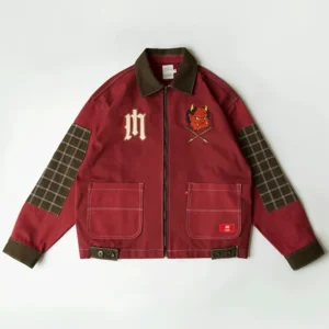 Mexican League Diablos Rojos del México Red Denim Jacket
