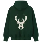 Milwaukee Bucks Fear of God NBA Green Hoodie - Image 2