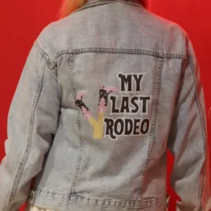 My Last Rodeo Denim Jacket Blue