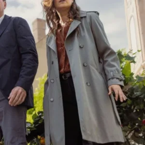 NCIS Tony & Ziva Black Cotton Trench Coat