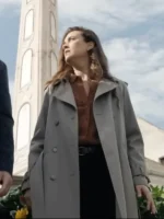 NCIS Tony & Ziva Black Cotton Trench Coat - Image 2
