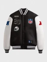 NFL 1920 Black and White Wool Varsity Jacket