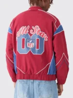 NFL All Star Red Cotton Jacket