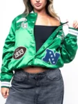 NFL Philadelphia Eagles Pennant Satin Jacket