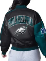 Mitzi Jackson Philadelphia Eagles Unisex Varsity Jacket