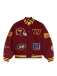 NFL Washington Commanders Pennant Varsity Jacket