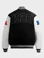 NFL 1920 Black and White Wool Varsity Jacket