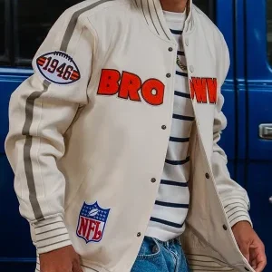 NFL Cleveland Browns 1946 Wool Letterman Varsity Jacket