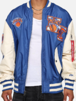New York Knicks MA-1 Blue Bomber Jacket