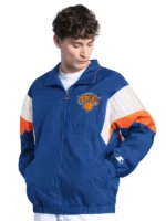 New York Knicks Blue Starter Full-Zip Jacket