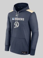 LA Dodgers City Connect Blue Pullover Hoodie - Image 3