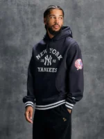 OVO x New Era Yankees Black Fleece Hoodie
